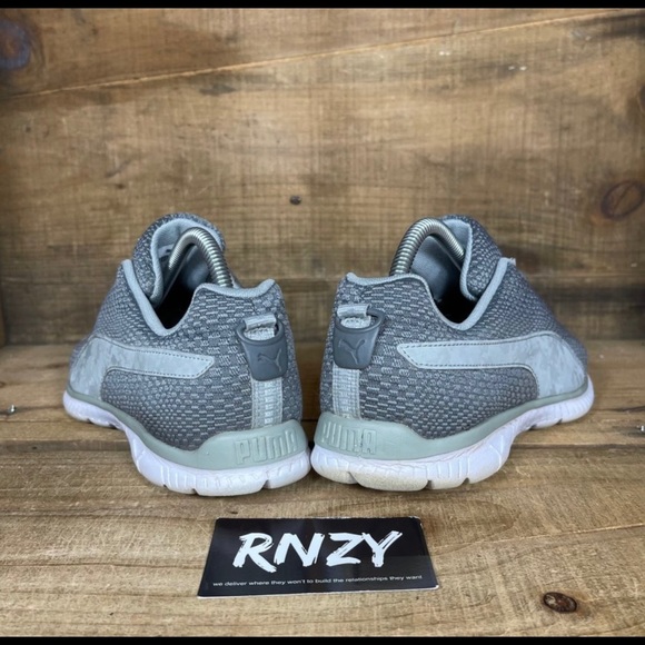 Puma Soft Foam Twill Dark Grey Walking Sneakers - Picture 6 of 8